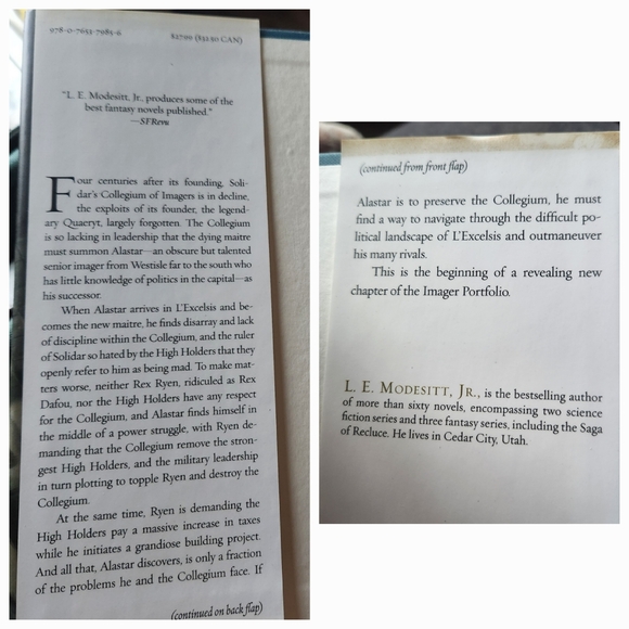 📚"Madness In Solidar" By, L.E. Modesitt, Jr.📚 In excellent condition. - Picture 3 of 3